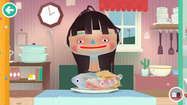 Game screenshot Sea Food Serving in Toca Kitchen 2